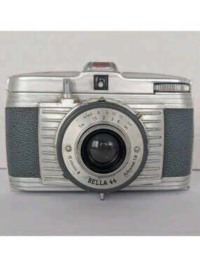 Bilora Bella 44 Vintage 120 Film Camera – Achromat 1:8 Lens – Made in Germany